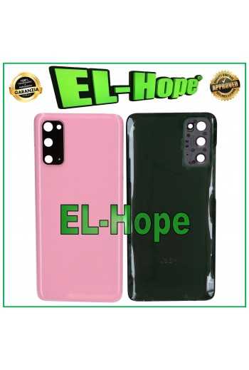 BACK CASE PER SAMSUNG GALAXY S20 SM-G980 G981 COPERCHIO POSTERIORE ROSA