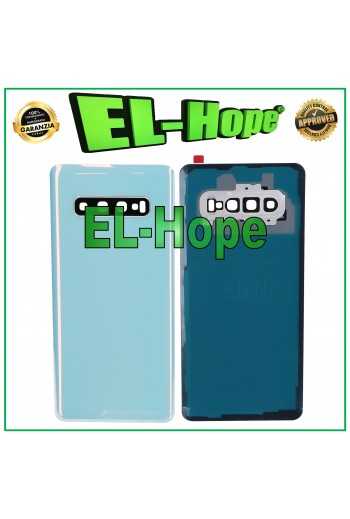 BACK CASE PER SAMSUNG GALAXY S10+ PLUS SM-G975F COPERCHIO POSTERIORE BIANCO