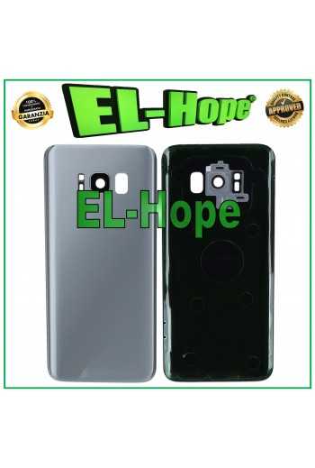 COPRI BATTERIA PER SAMSUNG GALAXY S8 SM-G950 SCOCCA COPERCHIO POSTERIORE SILVER