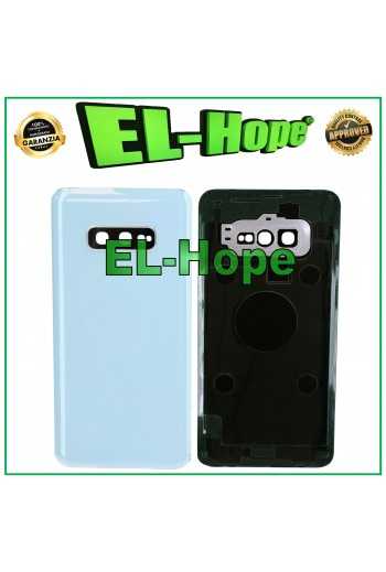 SCOCCA COPRI BATTERIA PER SAMSUNG GALAXY S10E SM-G970F CASE POSTERIORE BIANCO