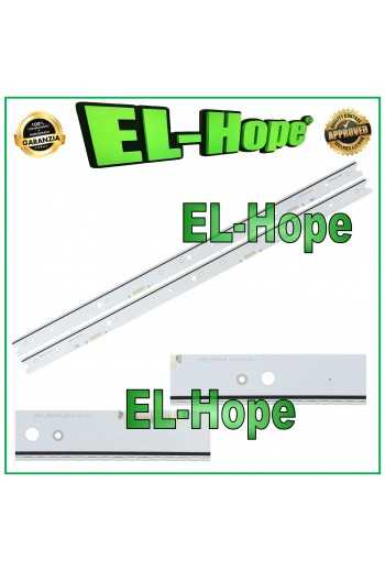 KIT 2 BARRE 88 LED LUCE BLU PER TV 55" SAMSUNG BN96-34774A/34775A UE55JS8500TXZT