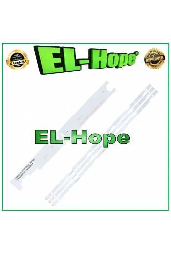 KIT 3 BARRE STRIP 8 LED PER TV 40" SHARP LB545 CRH-P40KP35350308667-REV1.5