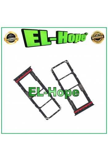 SLOT CARRELLO VANO SCHEDA SIM + MICRO SD PER MOTOROLA MOTO E13 XT2345 NERO