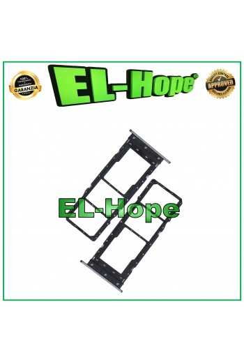 SLOT CARRELLO VANO SCHEDA SIM + MICRO SD PER MOTOROLA MOTO E20 XT2155 NERO