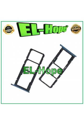SLOT CARRELLO VANO PORTA SCHEDA SIM MICRO SD PER HUAWEI Y6 2019 MRD-LX1 LX2 BLU
