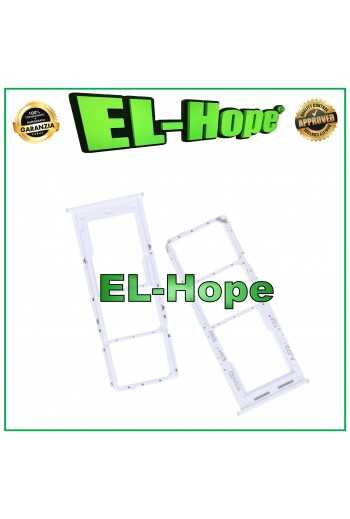SLOT CARRELLO VANO SCHEDA NANO SIM MICRO SD SAMSUNG GALAXY A04S SM A047 F BIANCO