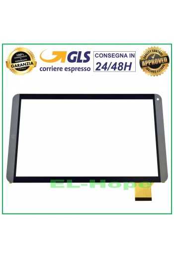 TOUCH SCREEN VETRO MEDIACOM SMARTPAD I2 10 M-SP10I2B ORIGINALE GRIGIO