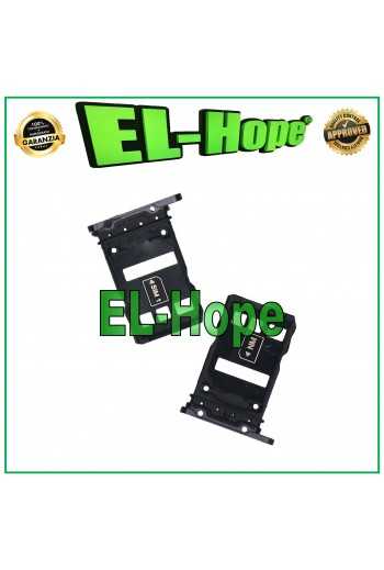 SLOT CARRELLO VANO PORTA SCHEDA NANO SIM PER HUAWEI P30 PRO VOG-L09 L29 NERO