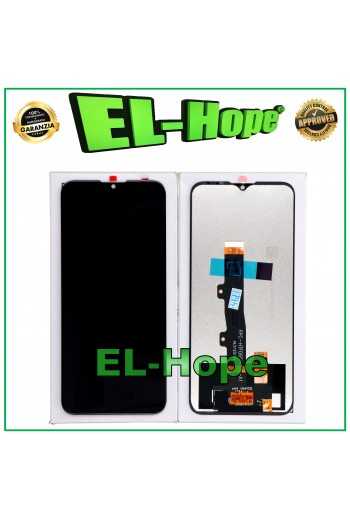 DISPLAY LCD + TOUCH SCREEN PARI ORIGINALE SERVICE MOTOROLA E7 Power XT2097 NERO