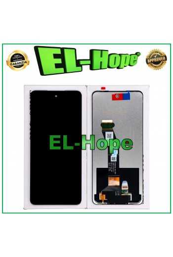 DISPLAY LCD + TOUCH SCREEN PARI ORIGINALE SERVICE MOTOROLA MOTO G04 XT2421 NERO