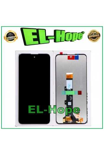 DISPLAY LCD + TOUCH SCREEN PARI ORIGINALE SERVICE MOTOROLA MOTO E30 XT2158 NERO