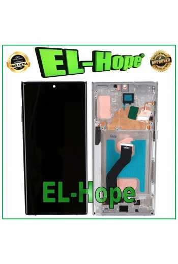 DISPLAY LCD TFT FRAME TOUCH PER SAMSUNG GALAXY NOTE 10 PLUS SM N975 N976 BIANCO