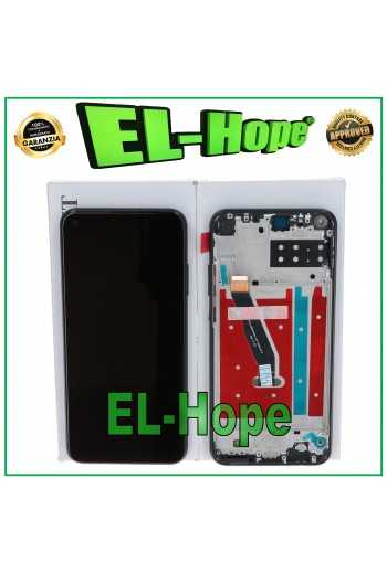 DISPLAY LCD FRAME PARI ORIGINALE SERVICE HUAWEI P40 LITE E ART-L29 TOUCH NERO