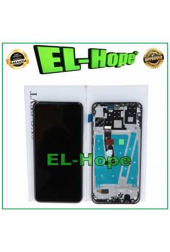DISPLAY TOUCH + FRAME PARI ORIGINALE SERVICE HUAWEI P30 LITE MAR-LX1M 48 MP NERO