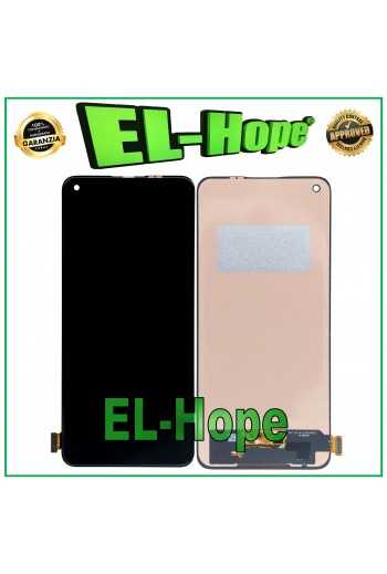 DISPLAY LCD TFT PER ONEPLUS 9R LE2101 LE2100 TOUCH SCREEN VETRO SCHERMO NERO