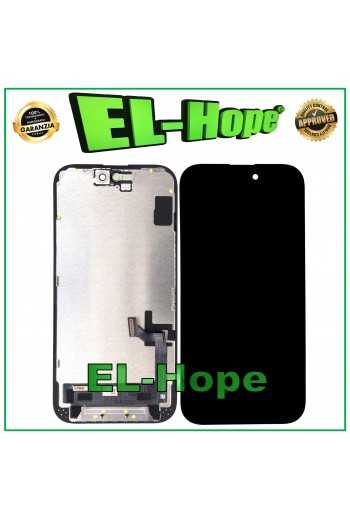 DISPLAY LCD INCELL PARI ORIGINALE PER APPLE IPHONE 15 TOUCH SCREEN VETRO