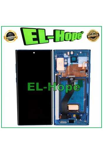 DISPLAY LCD TFT FRAME + TOUCH PER SAMSUNG GALAXY NOTE 10 PLUS SM N975 N976 BLU
