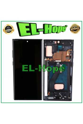 DISPLAY LCD TFT FRAME + TOUCH PER SAMSUNG GALAXY NOTE 10 PLUS SM N975 N976 NERO