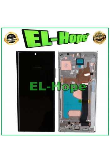 DISPLAY LCD TFT FRAME + TOUCH PER SAMSUNG GALAXY NOTE 20 ULTRA N985 N986 BIANCO