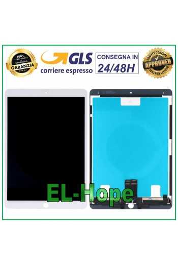 DISPLAY LCD TOUCH PER APPLE IPAD AIR 3 A2153 A2123 A2154 SCHERMO VETRO BIANCO