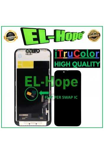 DISPLAY LCD iTruColor SOFT OLED PREMIUM PER APPLE IPHONE 13 TOUCH SCREEN SCHERMO