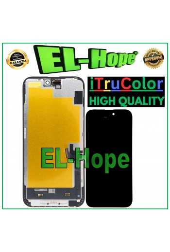 DISPLAY LCD iTruColor SOFT OLED PREMIUM PER APPLE IPHONE 15 PLUS TOUCH SCHERMO