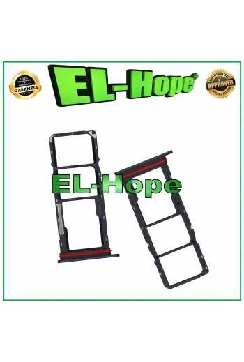 SLOT CARRELLO VANO SCHEDA SIM MICRO SD PER MOTOROLA MOTO G22 XT2231 XT-2231 NERO