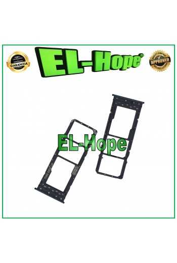 SLOT CARRELLO VANO SCHEDA SIM MICRO SD PER MOTOROLA MOTO E22 E22i XT2239 NERO