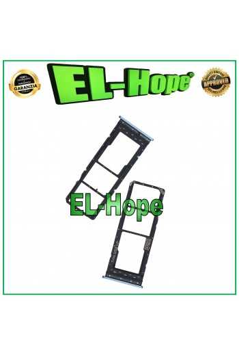 SLOT CARRELLO VANO SCHEDA SIM MICRO SD PER MOTOROLA MOTO E22 E22i XT2239 BLU