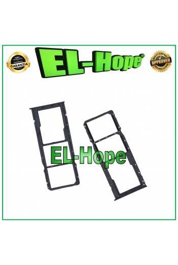 SLOT CARRELLO VANO SIM SCHEDA MICRO SD PER OPPO REALME 5 RMX1911 ALLOGGIO NERO