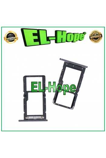 SLOT CARRELLO VANO SCHEDA SIM MICRO SD PER LENOVO TAB M10 HD TB-X306 X306F NERO