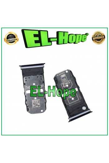 SLOT CARRELLO VANO SCHEDA SIM MICRO SD PER MOTOROLA MOTO EDGE 5G XT2063 NERO