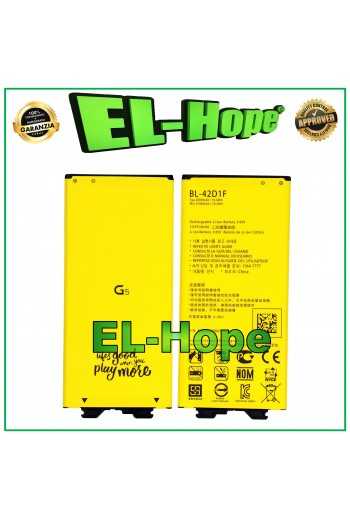 BATTERIA BL-42D1F PER LG G5 H850 H820 H830 H831 2800 mAh PARI ORIGINALE