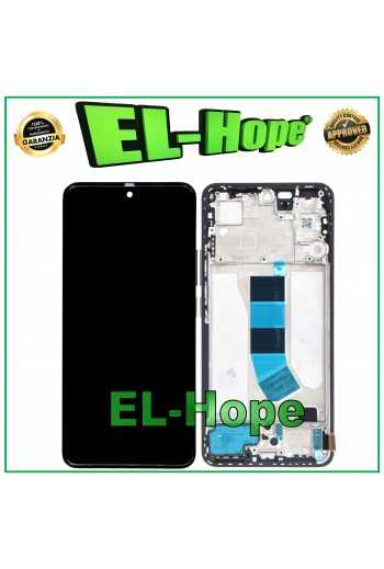 DISPLAY LCD TFT FRAME PER XIAOMI REDMI NOTE 13 4G 23124RA7EO TOUCH SCHERMO NERO