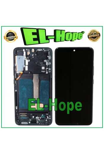 DISPLAY LCD TFT FRAME PER SAMSUNG GALAXY S22+ PLUS SM-S906 TOUCH SCHERMO NERO