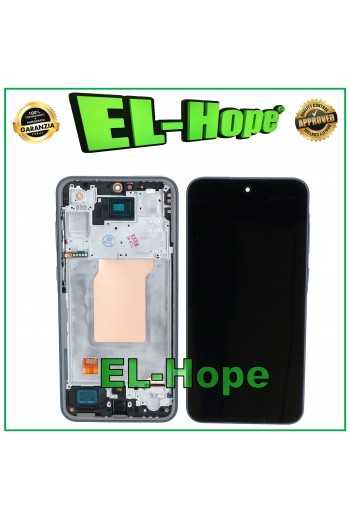 DISPLAY LCD TFT FRAME PER SAMSUNG GALAXY A35 5G SM-A356 TOUCH SCREEN VETRO NERO