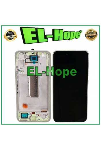 DISPLAY LCD OLED + FRAME PER SAMSUNG GALAXY A34 5G SM-A346B TOUCH SCREEN VERDE