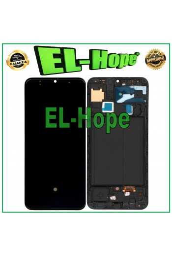 DISPLAY LCD OLED PARI ORIGINALE SAMSUNG GALAXY A30 SM A305F TOUCH SCHERMO VETRO