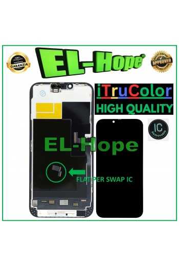DISPLAY LCD iTruColor SOFT OLED PER APPLE IPHONE 13 PRO MAX TOUCH VETRO SCHERMO