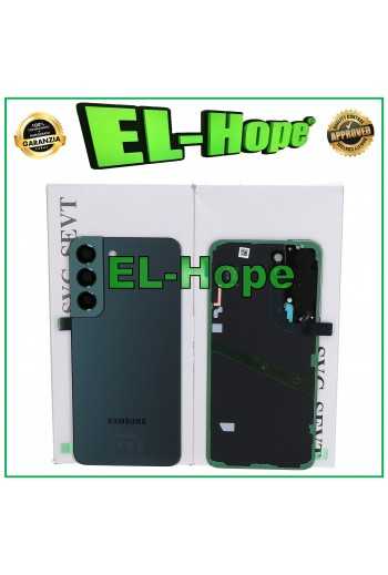 COPERCHIO BATTERIA ORIGINALE SAMSUNG GALAXY S22 SM-S901 VETRO CASE SCOCCA VERDE