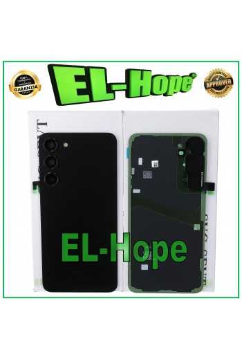 COPERCHIO BATTERIA ORIGINALE SAMSUNG GALAXY S23 PLUS SM-S916 BACK COVER NERO
