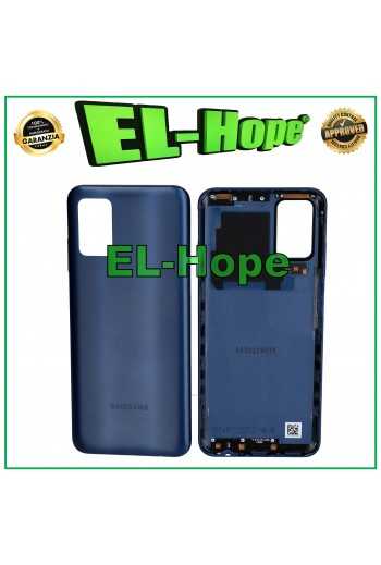 COPRI BATTERIA ORIGINALE SAMSUNG GALAXY A03S SM-A037G SCOCCA POSTERIORE BLU