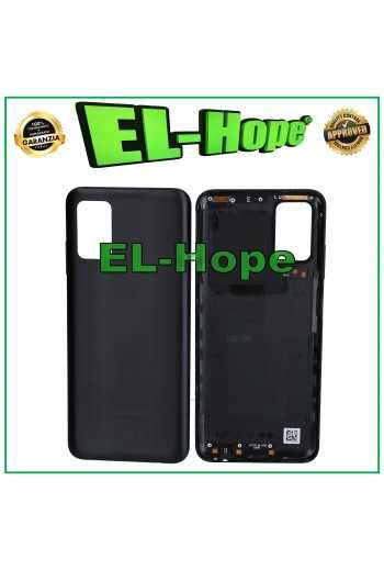 COPERCHIO BATTERIA ORIGINALE SAMSUNG GALAXY A03S SM-A037F VETRO CASE SCOCCA NERO