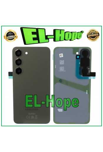COPERCHIO BATTERIA ORIGINALE SAMSUNG GALAXY S23 5G SM-S911B SCOCCA VETRO VERDE