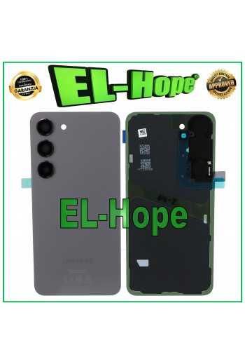 COPRI BATTERIA ORIGINALE SAMSUNG GALAXY S23 5G SM-S911B SCOCCA POSTERIORE GRIGIO