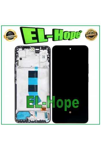 DISPLAY LCD OLED FRAME PER XIAOMI REDMI NOTE 13 4G 23129RAA4G TOUCH SCHERMO NERO