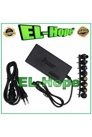 ALIMENTATORE UNIVERSALE PER STRIP LED DC 12V / 15V / 16V / 18V / 19V / 20V / 24V