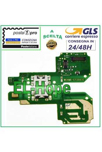 CONNETTORE RICARICA XIAOMI REDMI 6A MICROFONO JACK DOCK PCB MICRO USB CARICA