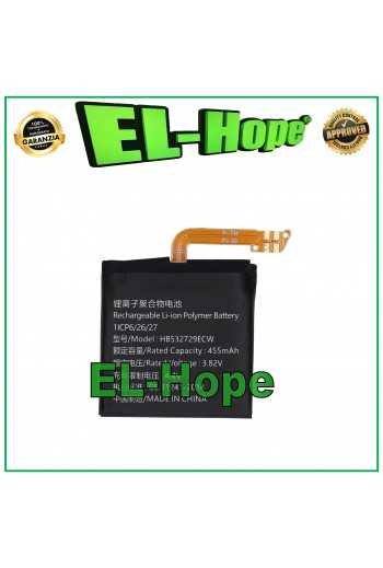 BATTERIA HB532729ECW PER HUAWEI WATCH 3 / GT 2 46MM 455 mAh PARI ORIGINALE