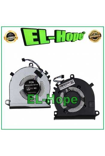 VENTOLA FAN CPU L77560-001 PER NOTEBOOK HP PAVILION GAMING SERIE 15-EC 4 PIN 